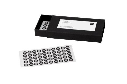 Reference Markers 6.0 mm, non-coded, retro-reflective, 2000 piece product photo Back View L