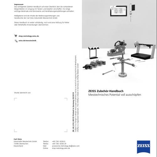 ZEISS Accessoires Manual German product photo