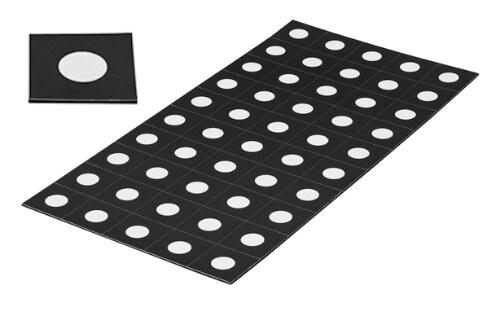 Reference Markers 8.0 mm, white, non-coded, magnetic, 100 piece product photo Front View L