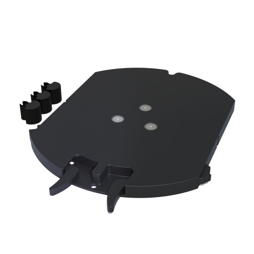 OmniFix CT Tomostage magnet pallet &Oslash;170 product photo Front View L