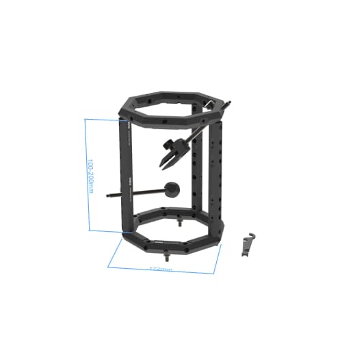 Reference Frame Kit 150 - hight from 100-200mm product photo Back View L