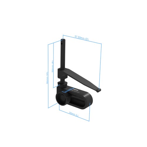 Hold-down column clamp for Pin cushion product photo Back View L