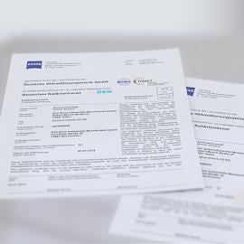 DAkkS calibration, Step Guage Level 1, 700mm product photo