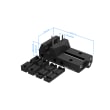 Vise - 150x75x50mm, clamping range 90, AF25 product photo Back View S