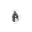 Bolt for Swivel arm - &Oslash;12, 2 pieces product photo Back View S