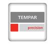 TEMPAR® precision US product photo Back View S