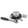 OmniFix three-jaw chuck DIN 6350 for rotary table application &Oslash;100 mm product photo