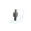 Combi bolt - M6 long, AF25, 10 pieces product photo Back View S