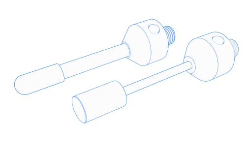 Cylinder styli